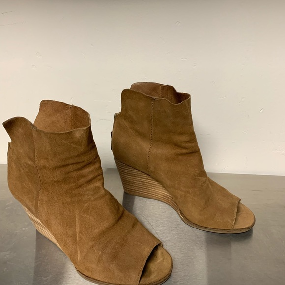 Peep toe booties lucky brand - Picture 2 of 6